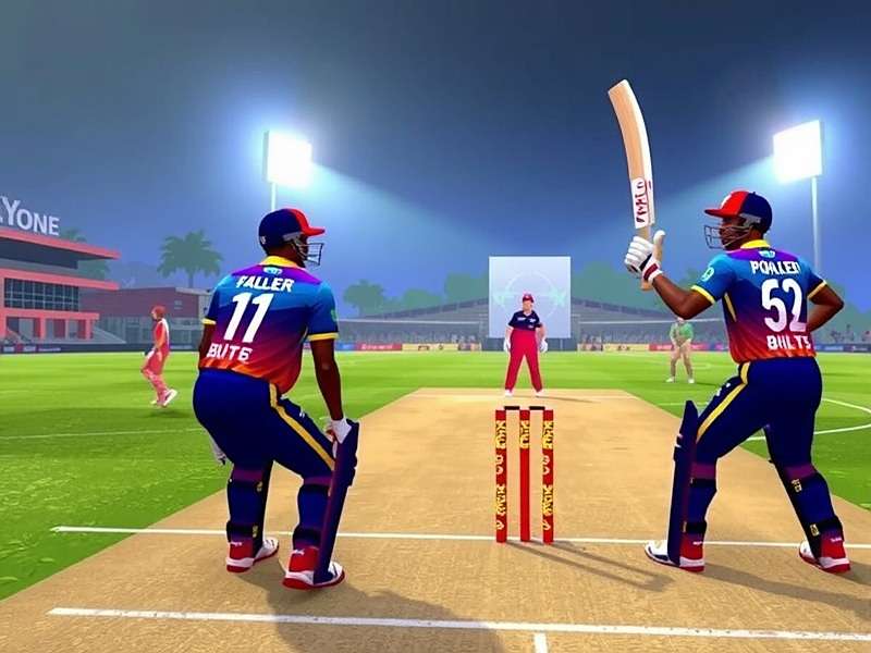 Goa Youth Elite Stars gameplay showing a cricket match in progress